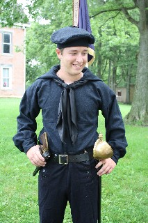 Jacob demonstrates U.S. Navy